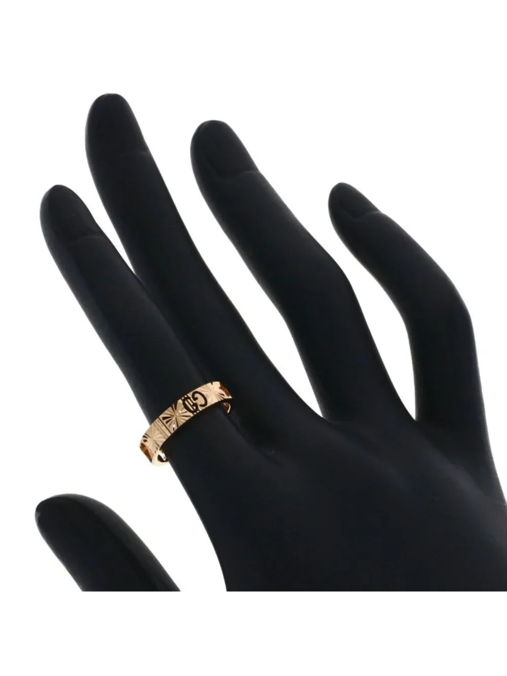Gucci Icon Heart &star Ring 18k Pink Gold